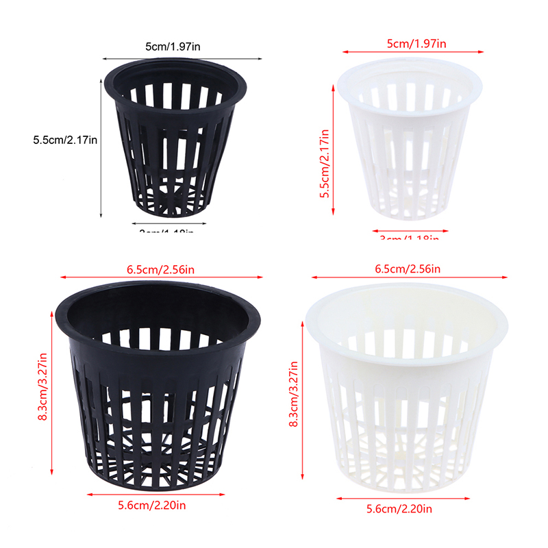 Net Pot 3 Inch - Maceta de malla para cultivo de