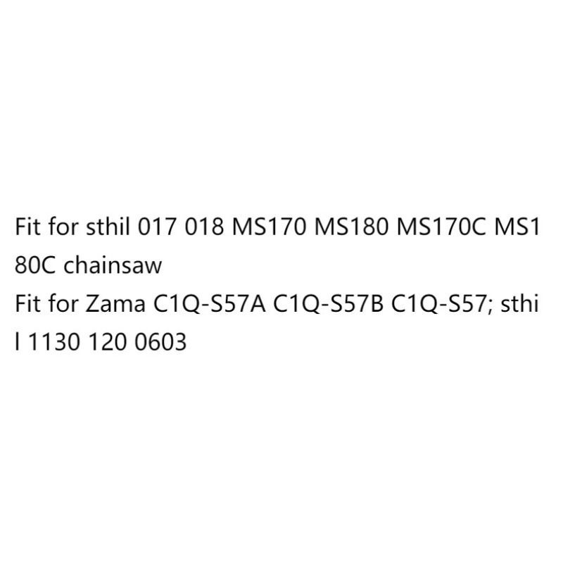 Carburador para motosierra STI - Stihl Chainsaw Ms170 reseña y precio