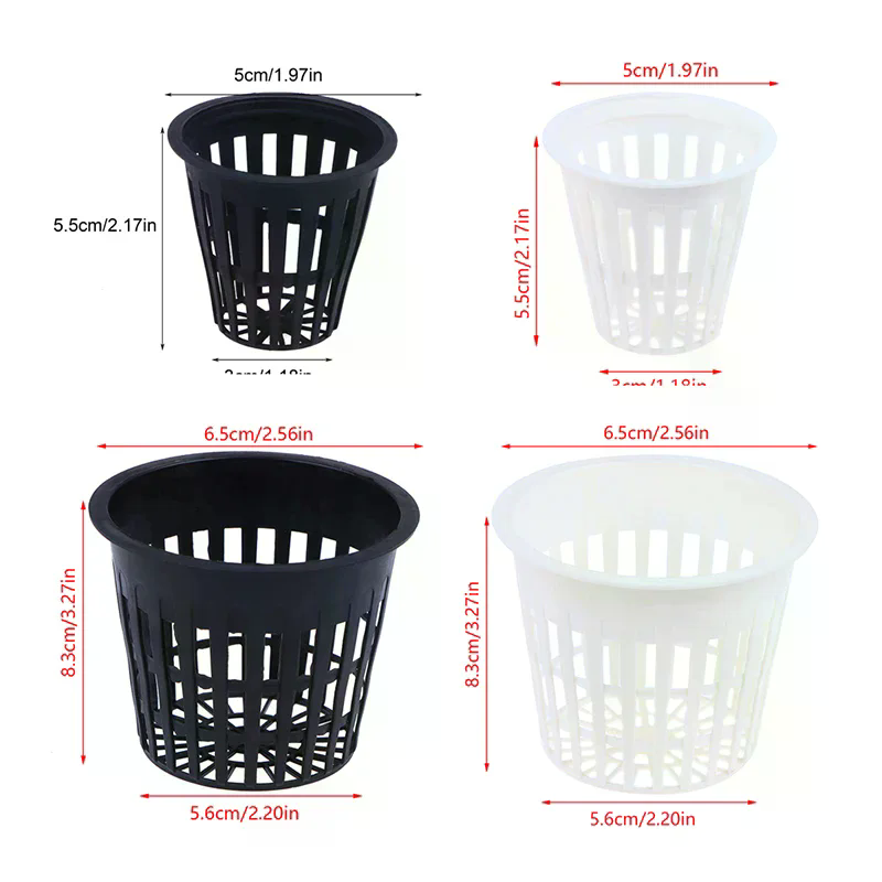10 unidades de macetas de mall - Net Pot 3 Inch reseña y precio