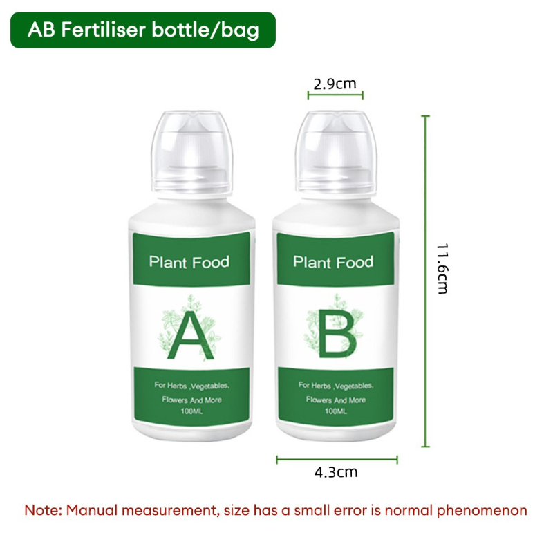 2 piezas (A y B) Solución Nutr - Nutrient Solution Ab reseña y precio